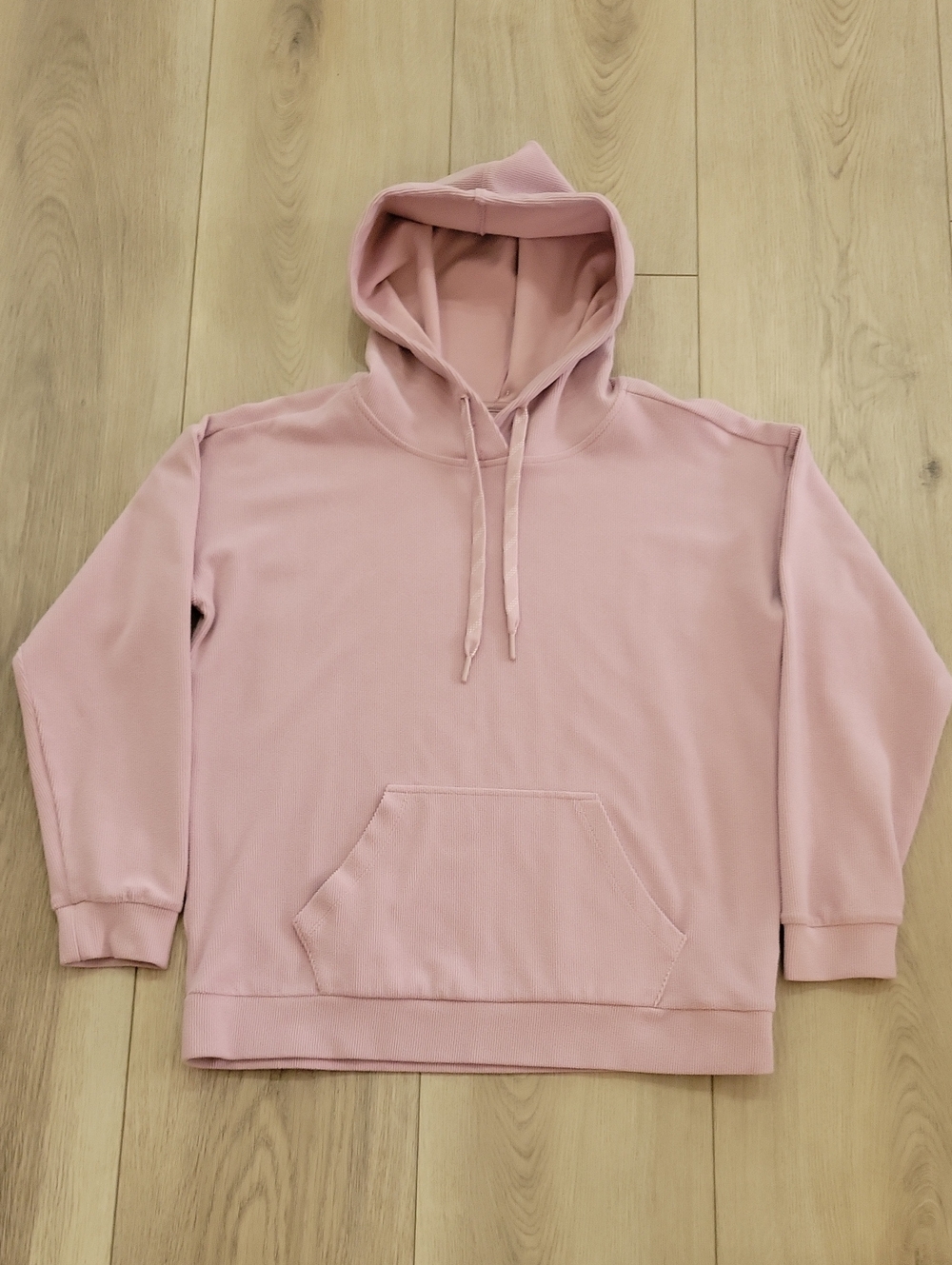Andrew Marc Men's Soft Pink Pullover Hoodie